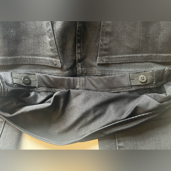 2 madewell Maternity Skinny black and blue jeans - Picture 12 of 16